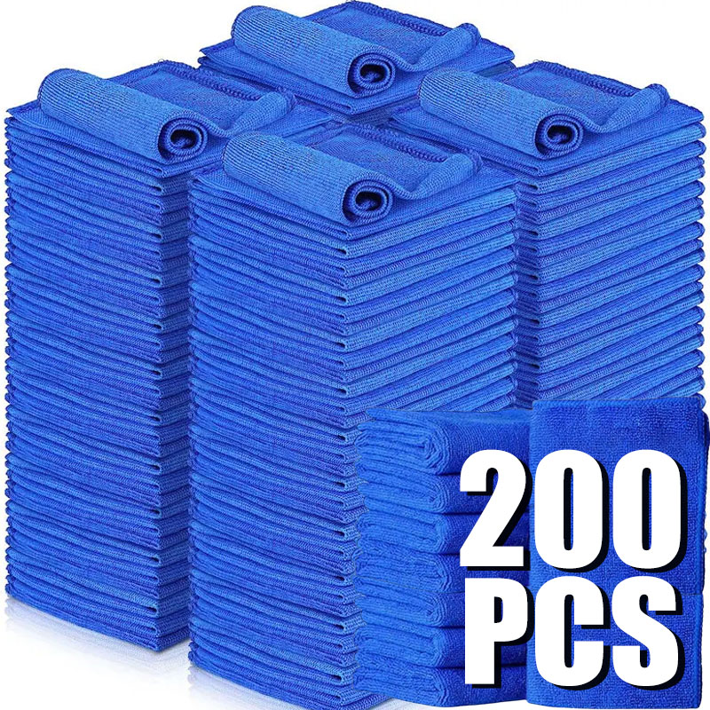 Microfiber Car Drying Towel Super Absorbent - 10/200PCS Asciugamani per la pulizia dell'auto