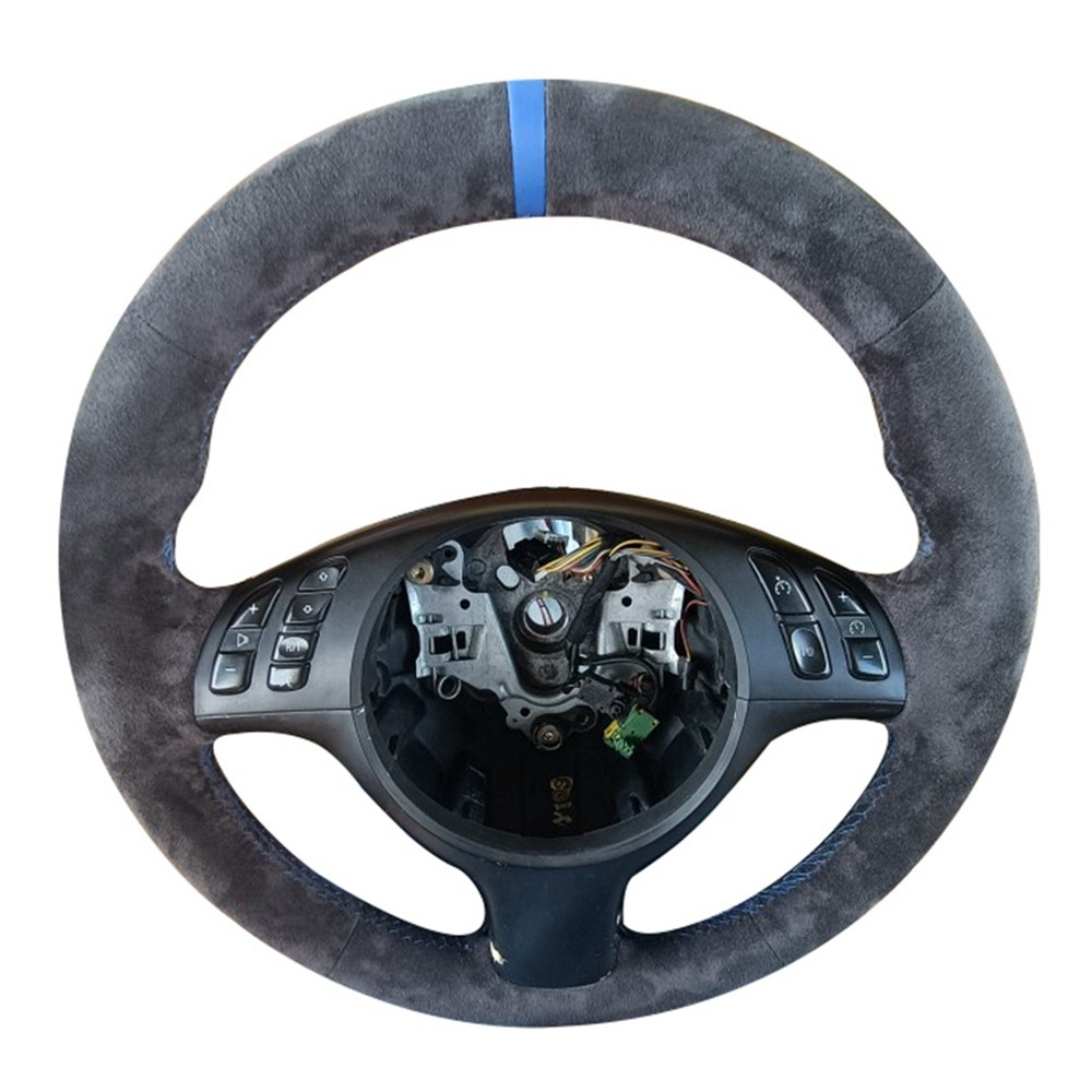 Car Steering Wheel Cover Anti Slip Breathable - Coprivolante per auto a treccia avvolgere
