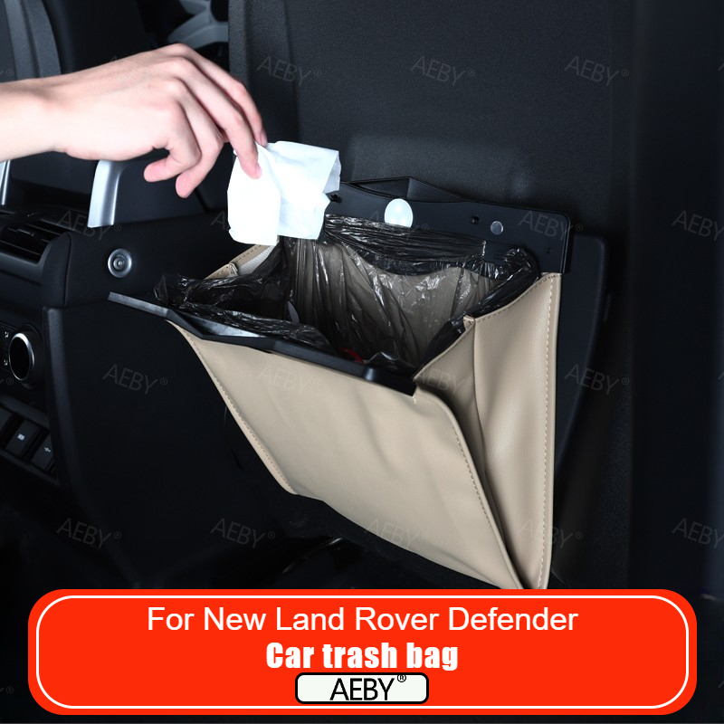 Waterproof Car Trash Can With Lid - Per il Nuovo Land Rover Defender