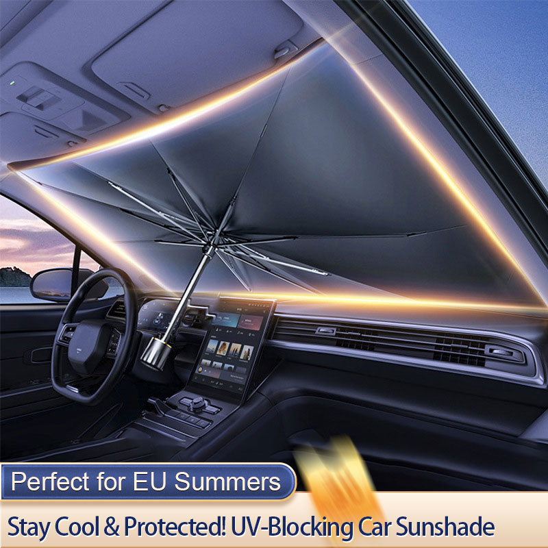 Car Sunshade Windshield Umbrella Foldable - Ombrellone parasole per auto Parabrezza anteriore