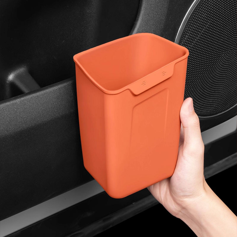 Waterproof Car Trash Can With Lid - Mini Pattumiera Universale per Auto, Contenitore