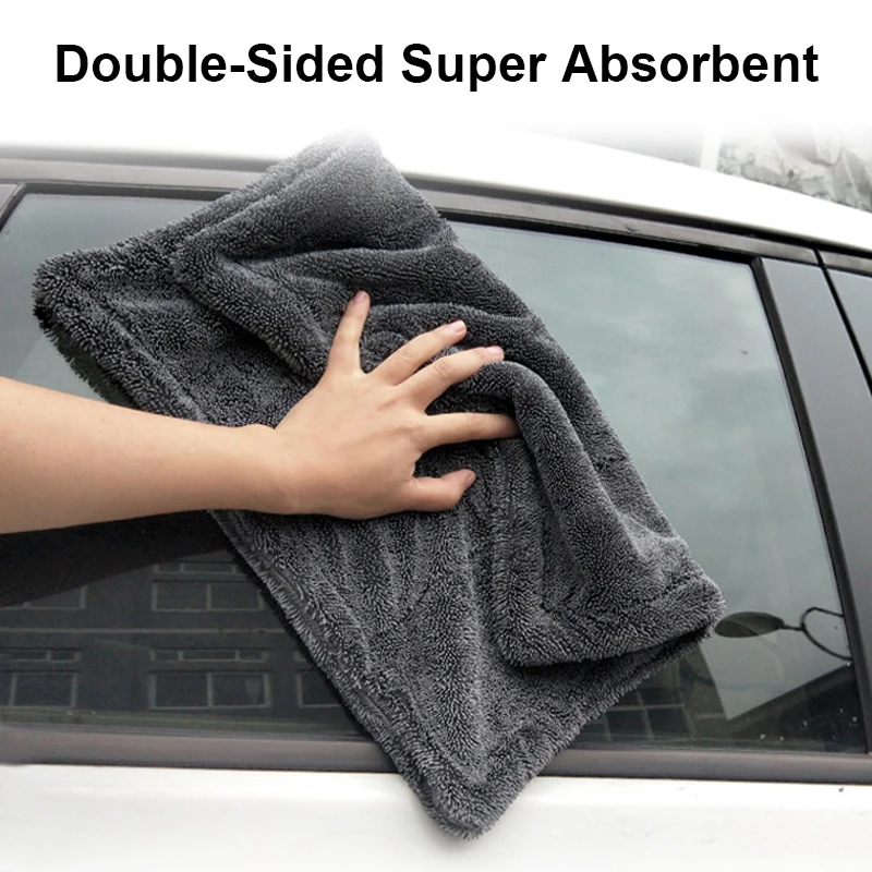 Microfiber Car Drying Towel Super Absorbent - 1-3 Pezzi Asciugamani in Microfibra Ritorti