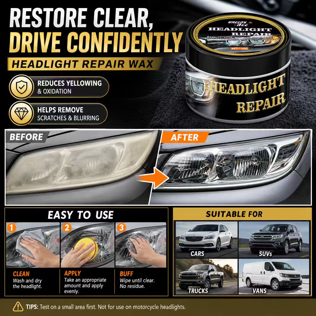 Car Scratch Repair Polishing Wax Paste - Cera lucidante per la riparazione dei