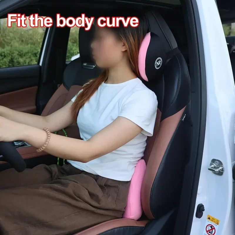 Memory Foam Car Neck Pillow Lumbar Support - Per il comfort di guida: Accessori