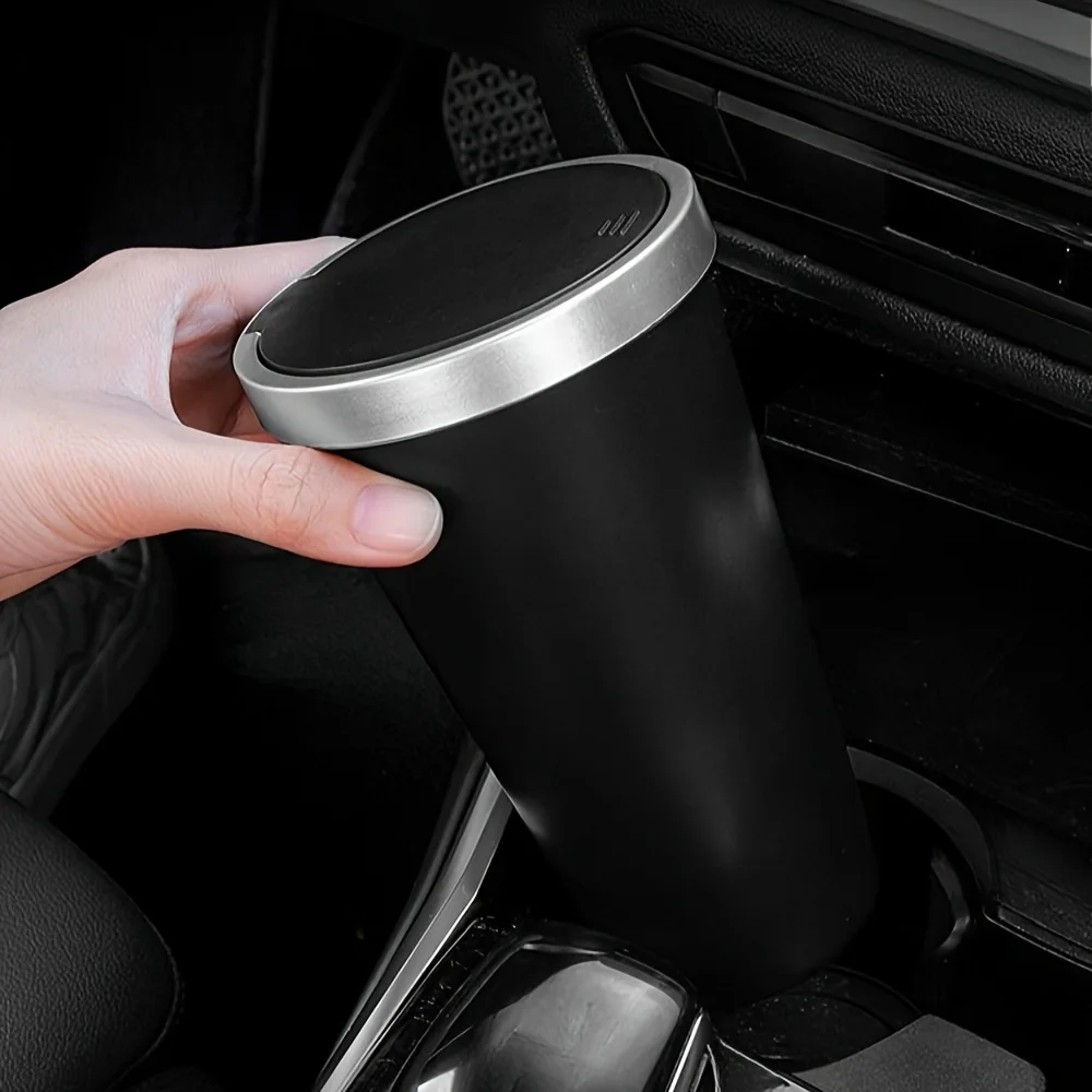per portabicchieri Mini bidone - Waterproof Car Trash Can With Lid recensione e prezzo