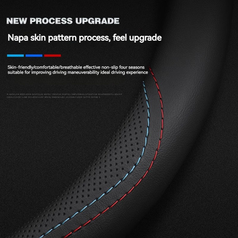 Coprivolante in Pelle per Auto - Car Steering Wheel Cover Anti Slip Breathable recensione e prezzo