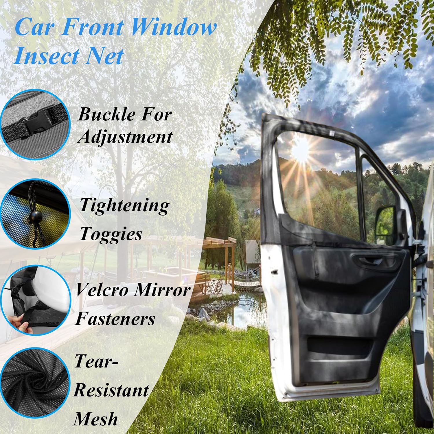 2 Pezzi Zanzariere Universali  - Car Accessories recensione e prezzo