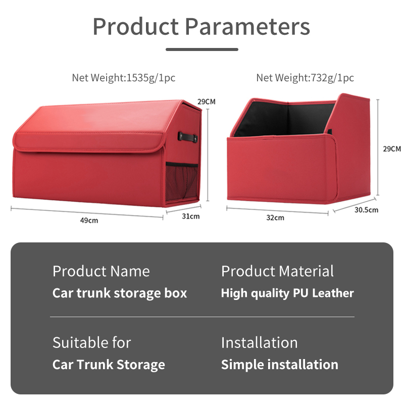 Per Porsche Cayenne Macan Pana - Car Trunk Organizer Foldable Storage Box recensione e prezzo
