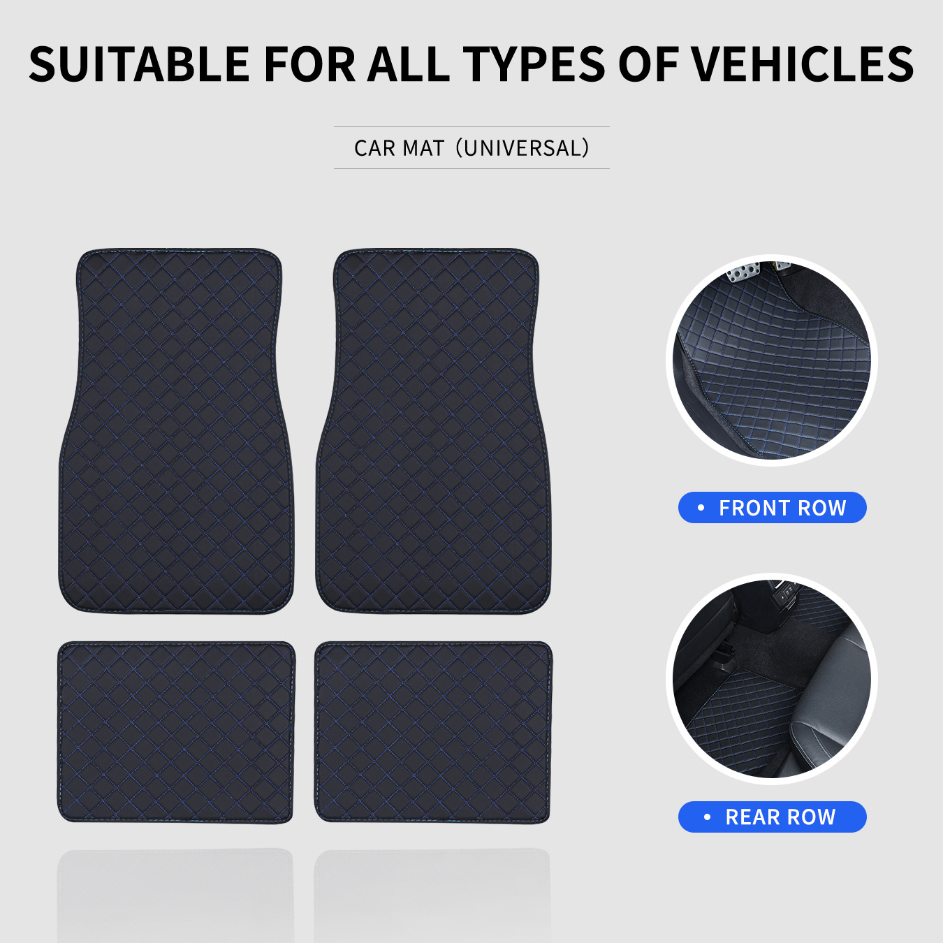Tappetini per auto, set comple - Car Floor Mats Universal Waterproof Leather recensione e prezzo