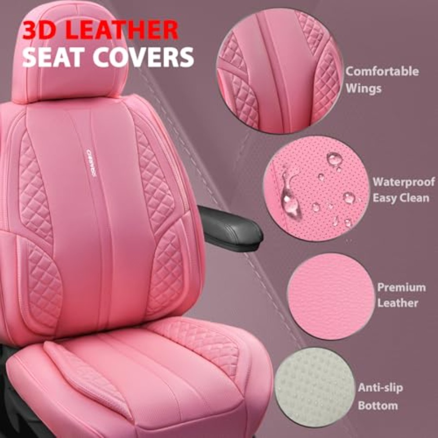 Coprisedili Auto in Pelle PU R - Leather Car Seat Covers Full Set Universal recensione e prezzo
