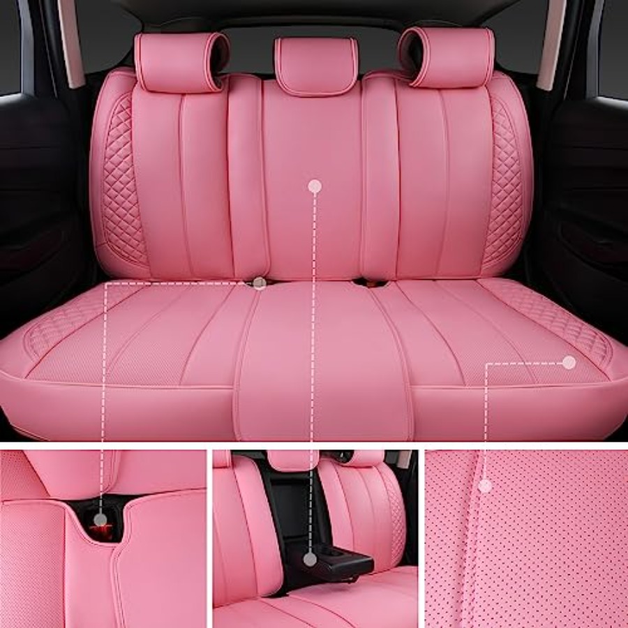 Coprisedili Auto in Pelle PU R - Leather Car Seat Covers Full Set Universal recensione e prezzo