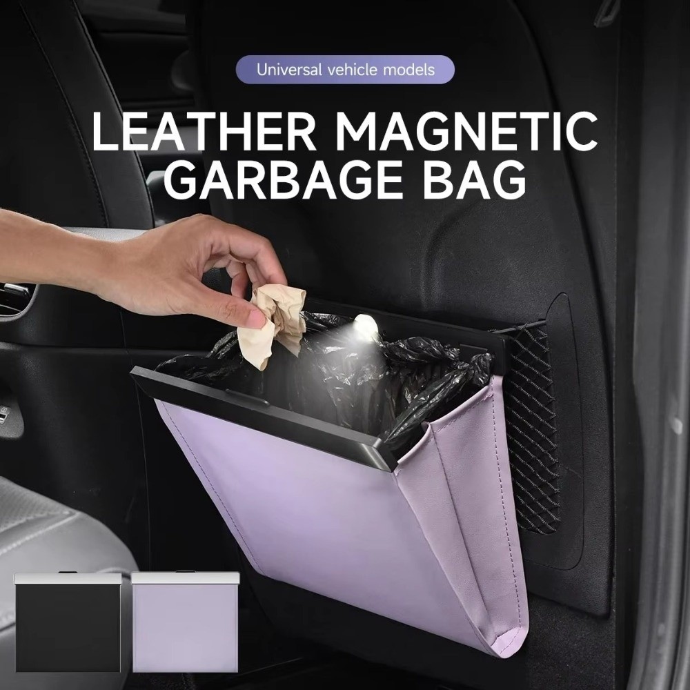 Borsa Portarifiuti per Auto in - Waterproof Car Trash Can With Lid recensione e prezzo