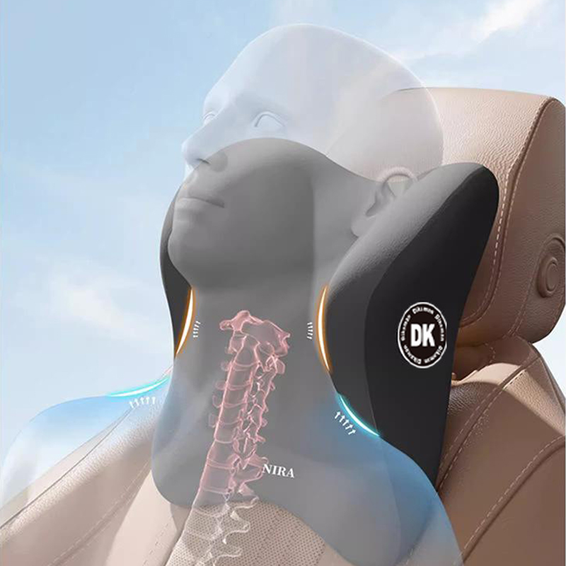 Set Cuscino per Collo e Suppor - Memory Foam Car Neck Pillow Lumbar Support recensione e prezzo