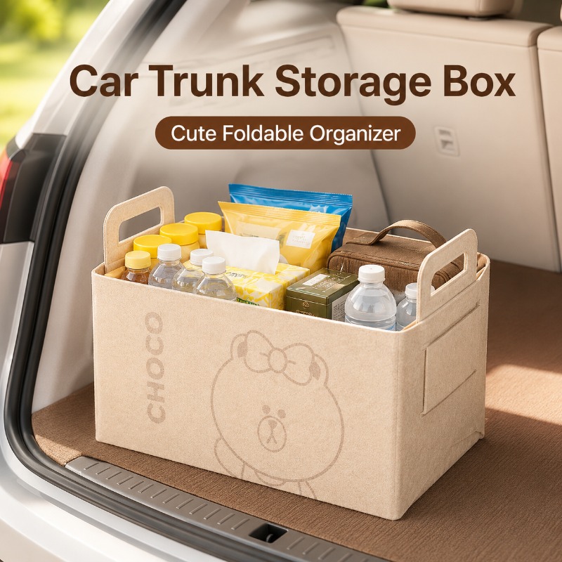 Organizer in Feltro da 20L a F - Car Trunk Organizer Foldable Storage Box recensione e prezzo