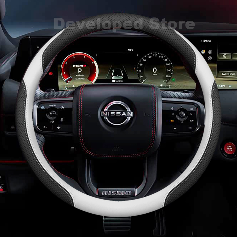 Coprivolante in Pelle per Nuov - Car Steering Wheel Cover Anti Slip Breathable recensione e prezzo
