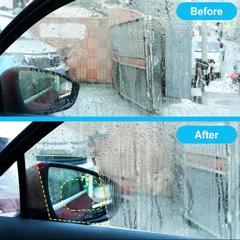 4 pezzi di pellicola protettiv - Anti Glare Car Rearview Mirror Film recensione e prezzo