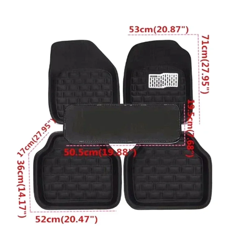 NUOVI tappetini per auto in pe - Car Floor Mats Universal Waterproof Leather recensione e prezzo