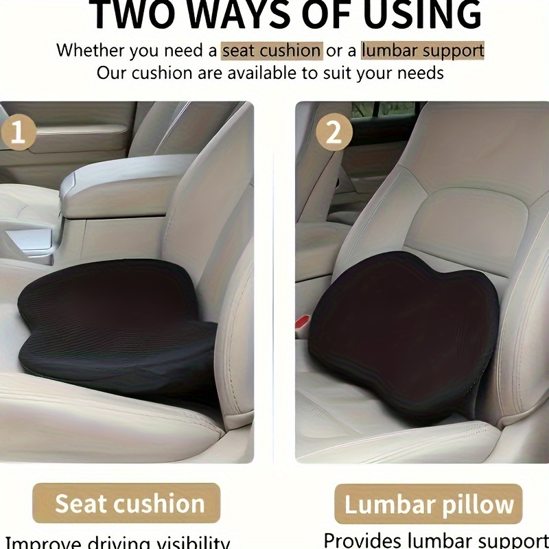 Cuscino per Sedile Auto 2-in-1 - Memory Foam Car Neck Pillow Lumbar Support recensione e prezzo